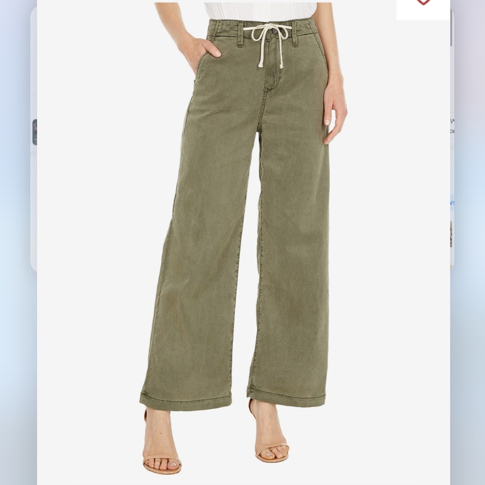 Paige Carly Pant - Vintage Ivy Green
